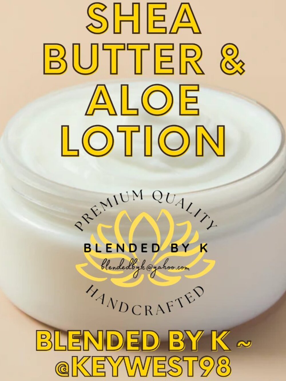 SHEA BUTTER & ALOE LOTION ~ 17 OZ - Picture 2 of 9